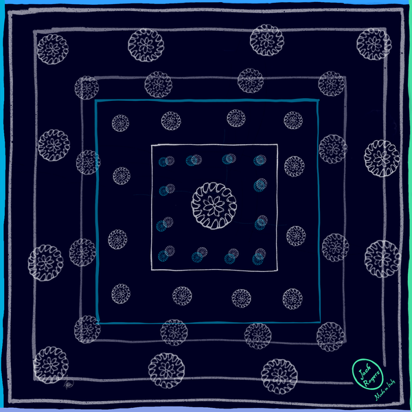 Jacks Italian Cotton Bandana Scarf