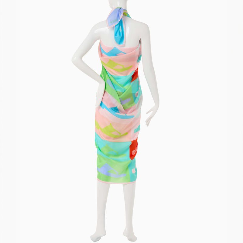 Jacks Italian Silk Sandal Pareo