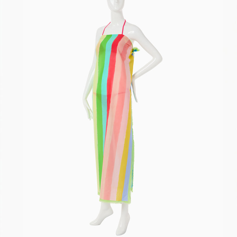 Jacks Italian Cotton Striped Pareo