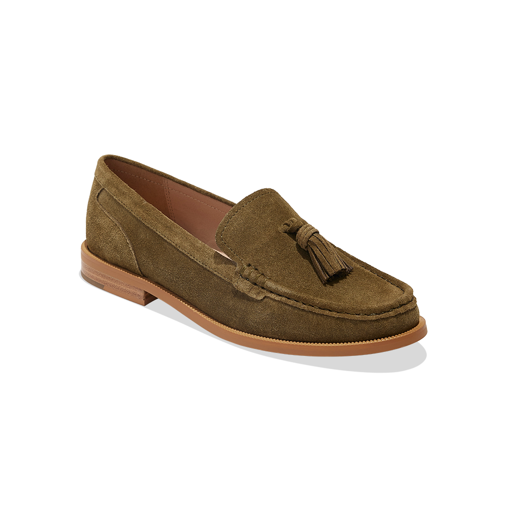 Hunley Tassel Loafer Moss Jack Rogers USA