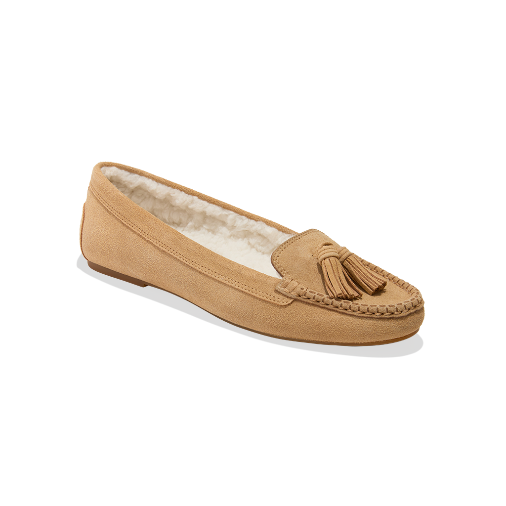 Sherpa lined shop moccasin womens