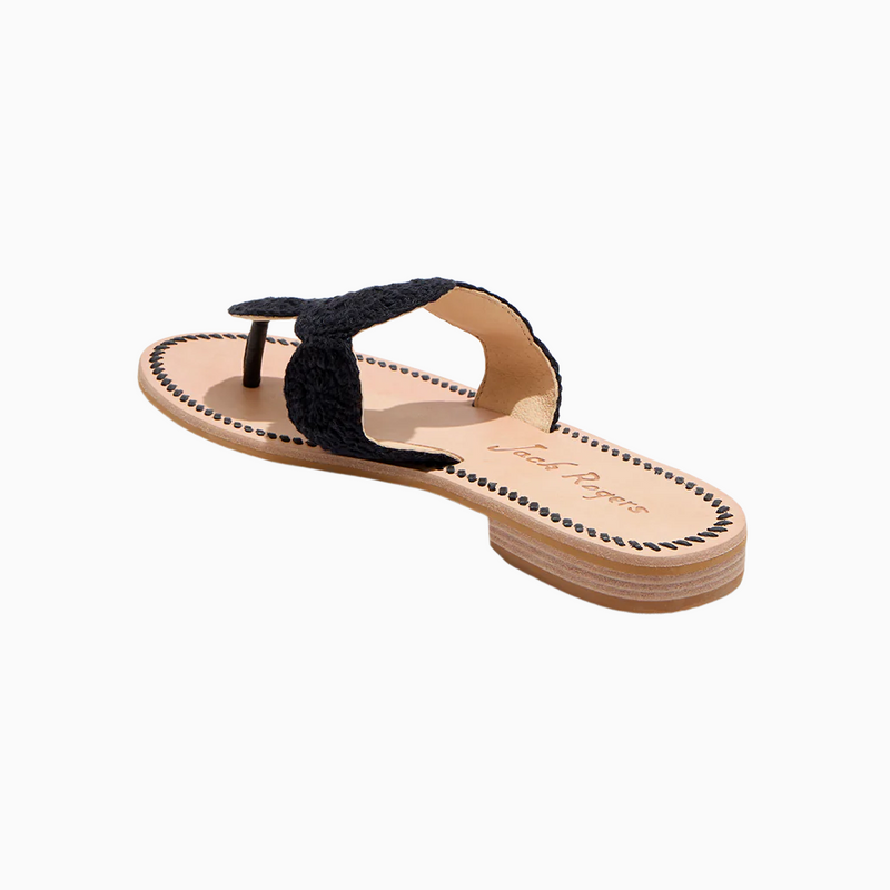 Jacks Crochet Flat Sandal