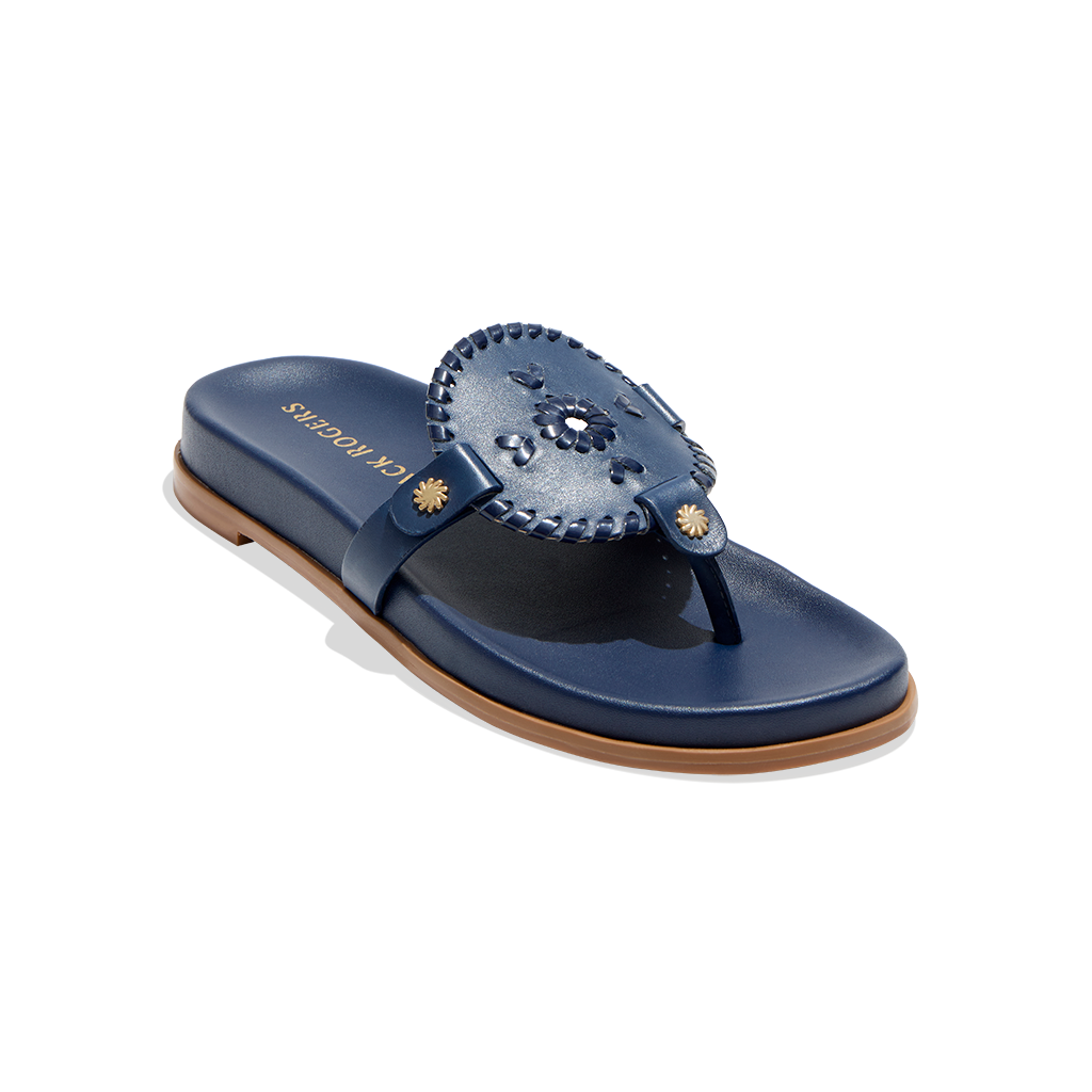 Jack rogers blue sandals discount