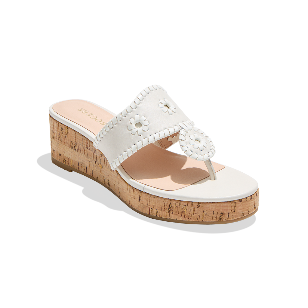 Ladies Sandals Jack Rogers White Wedges Jack Rogers White Wedges Top