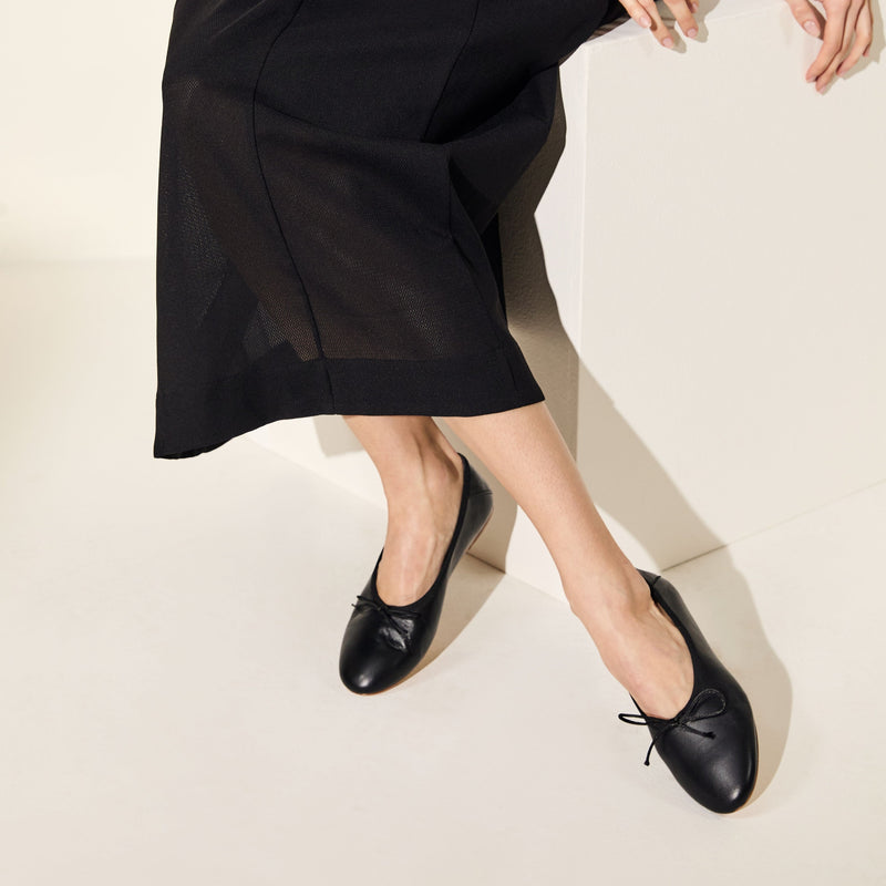 Carlotta Italian Leather Ballet Flat