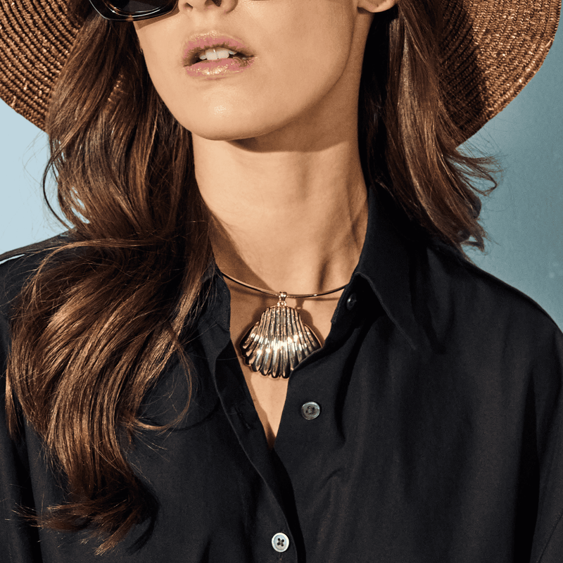 Capesante Shell Collar Necklace