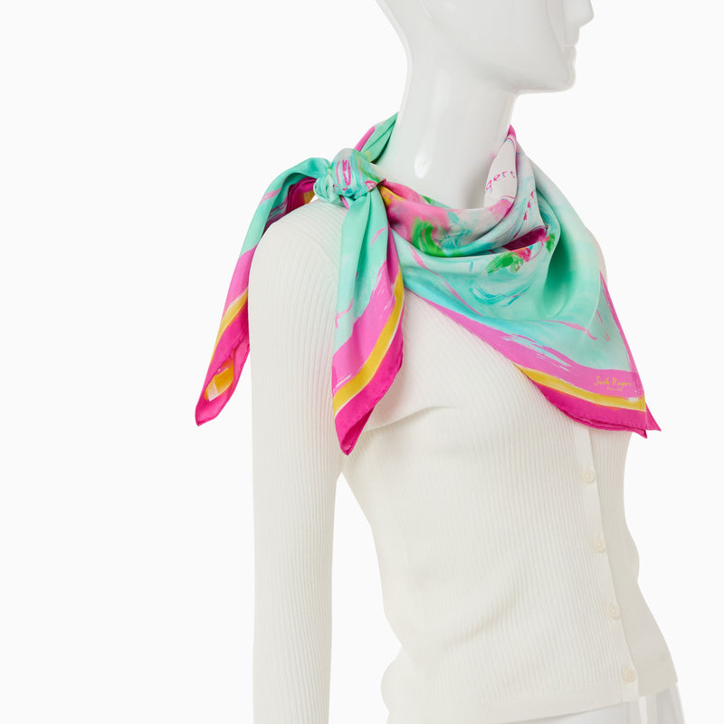 Jacks Italian Silk Anniversary Scarf