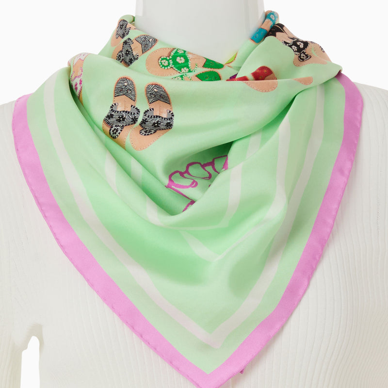 Jacks Italian Silk Scarf