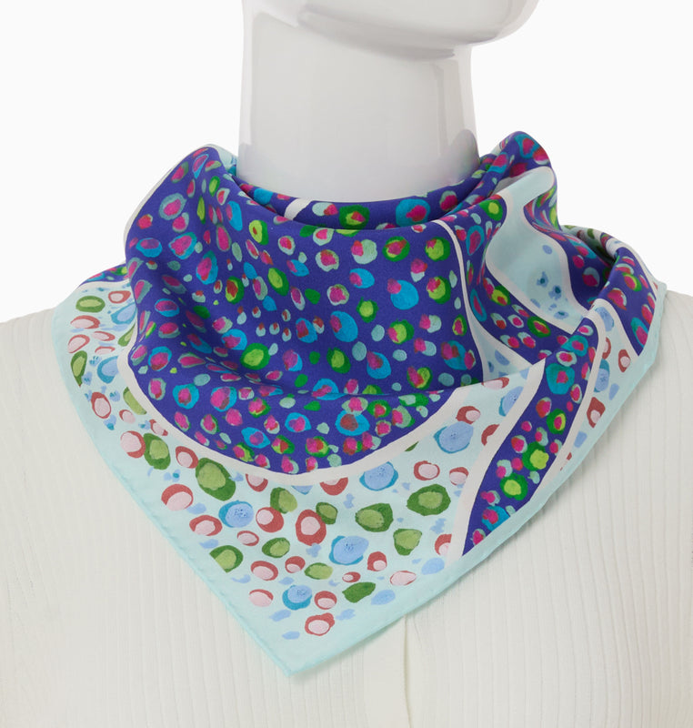 Jacks Italian Silk Octopus Scarf