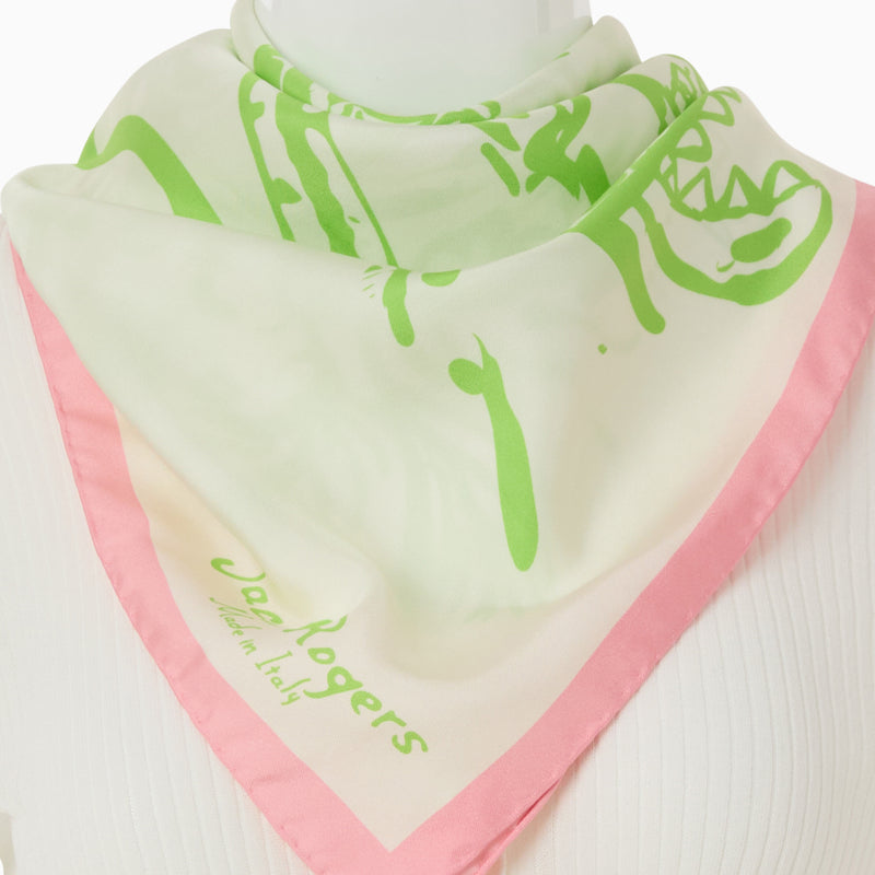 Jacks Italian Silk Poolside Scarf