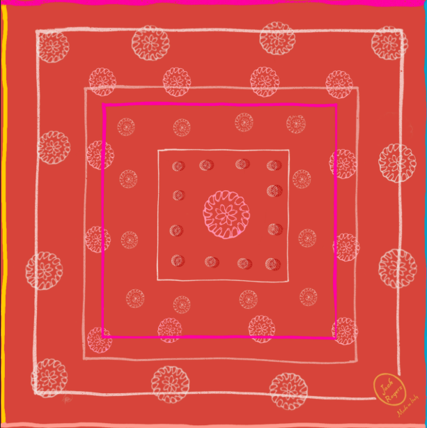 Jacks Italian Cotton Bandana Scarf