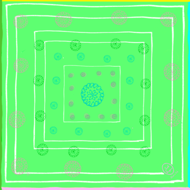 Jacks Italian Cotton Bandana Kaftan