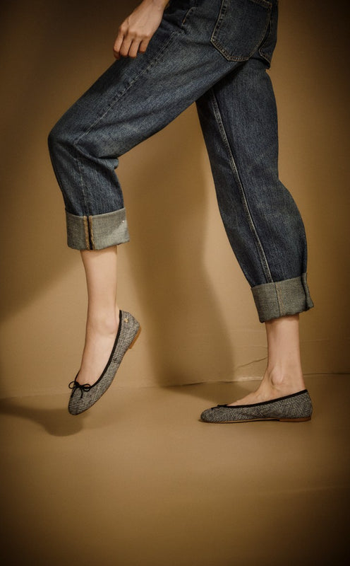 Bettie Fabric Ballet Flat