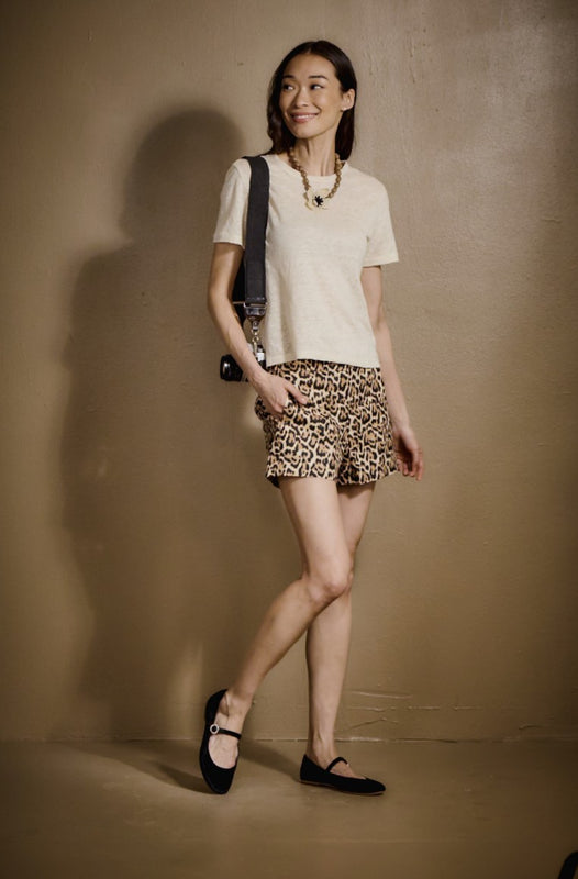 Mizzy Fabric Mary Jane Flat