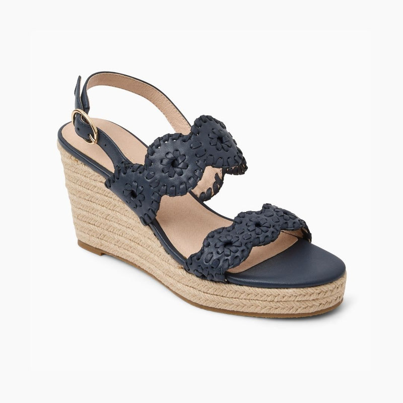 Laurin Leather Wedge Heel