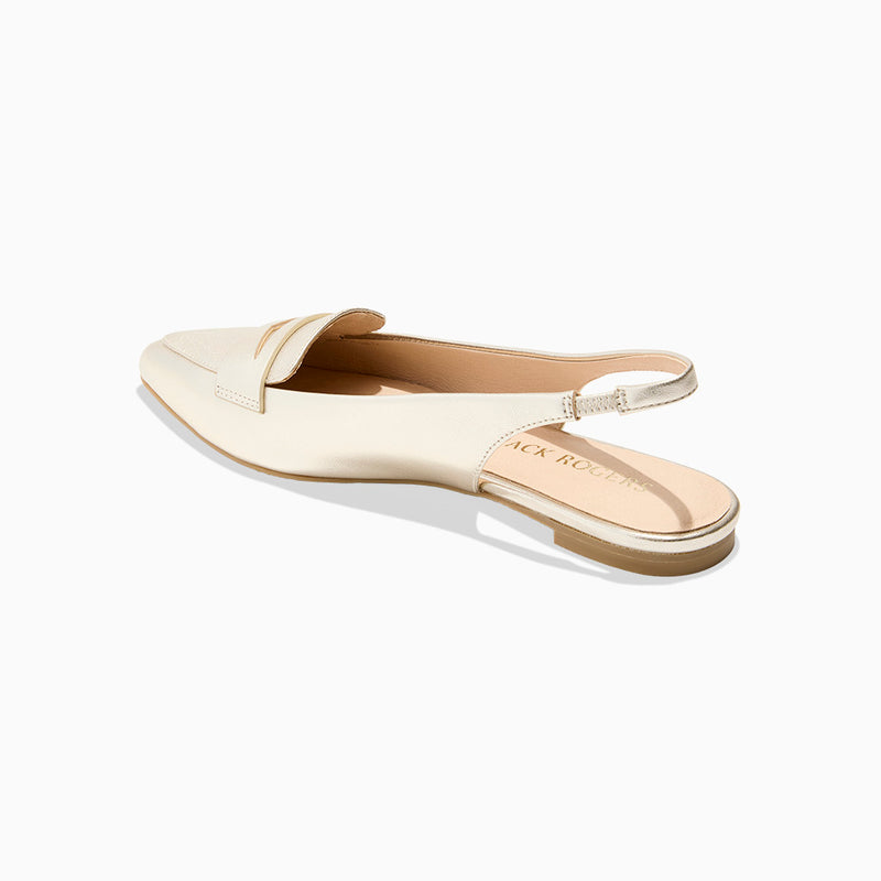 Pennie Leather Slingback Ballet Flat