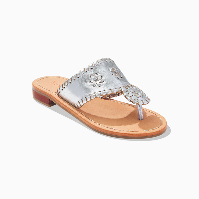 Girls Jacks Leather Flat Sandal