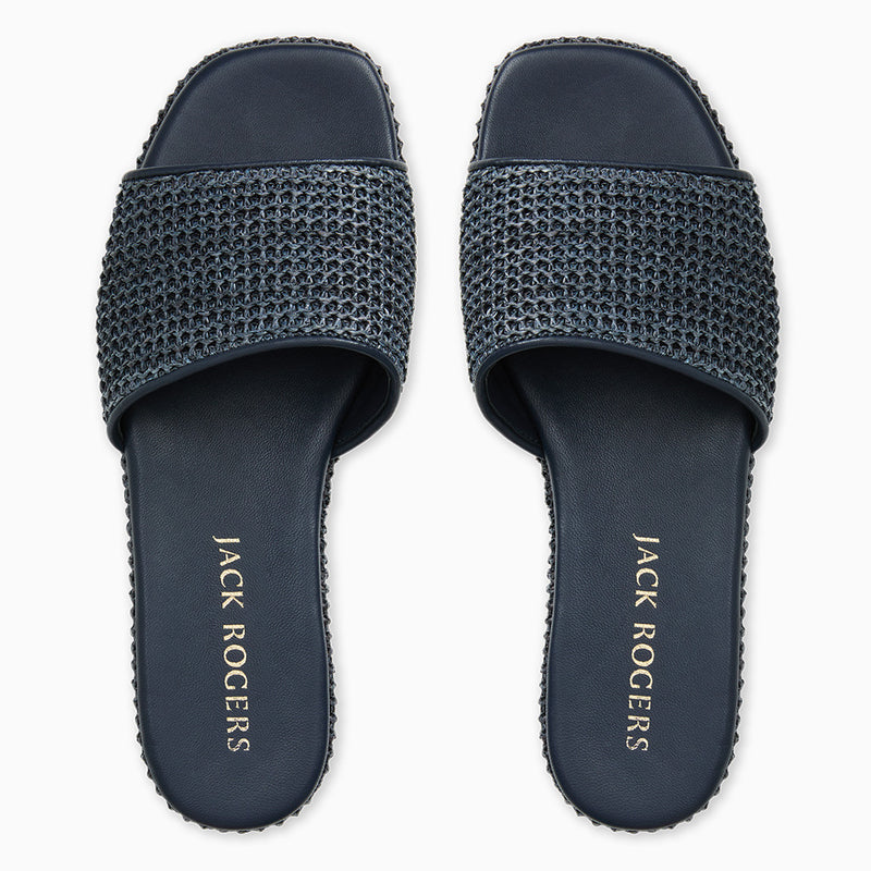 Bay Raffia Flatform Sandal