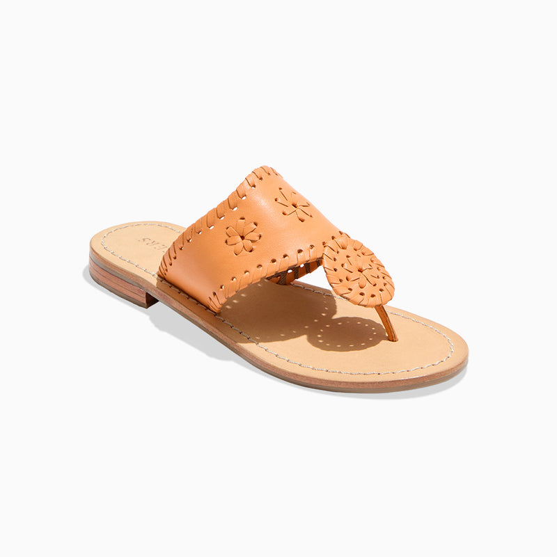 Girls Jacks Leather Flat Sandal