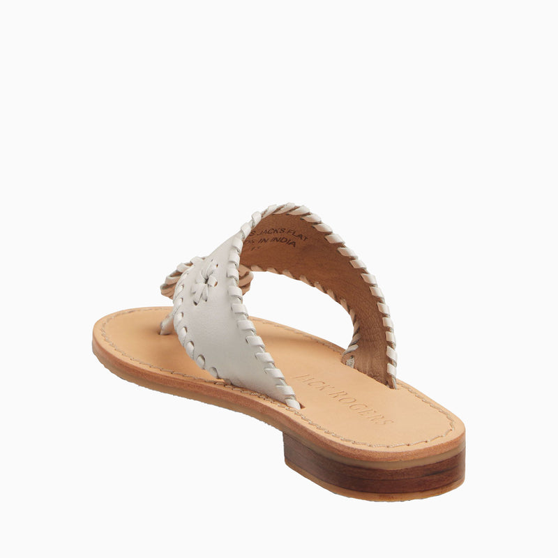 Girls Jacks Leather Flat Sandal