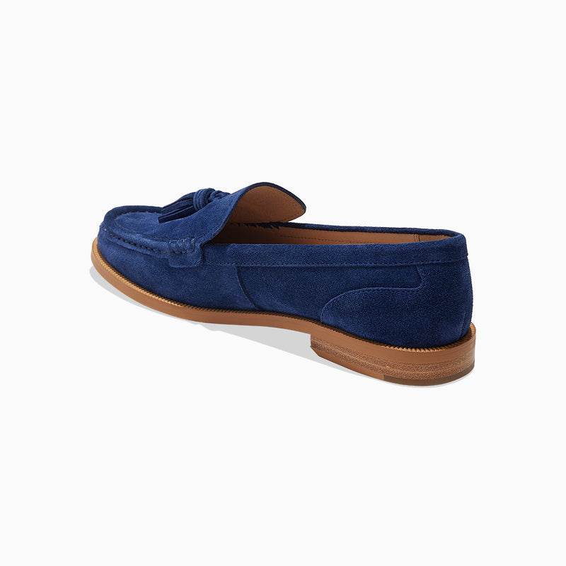 Hunley Suede Tassel Loafer