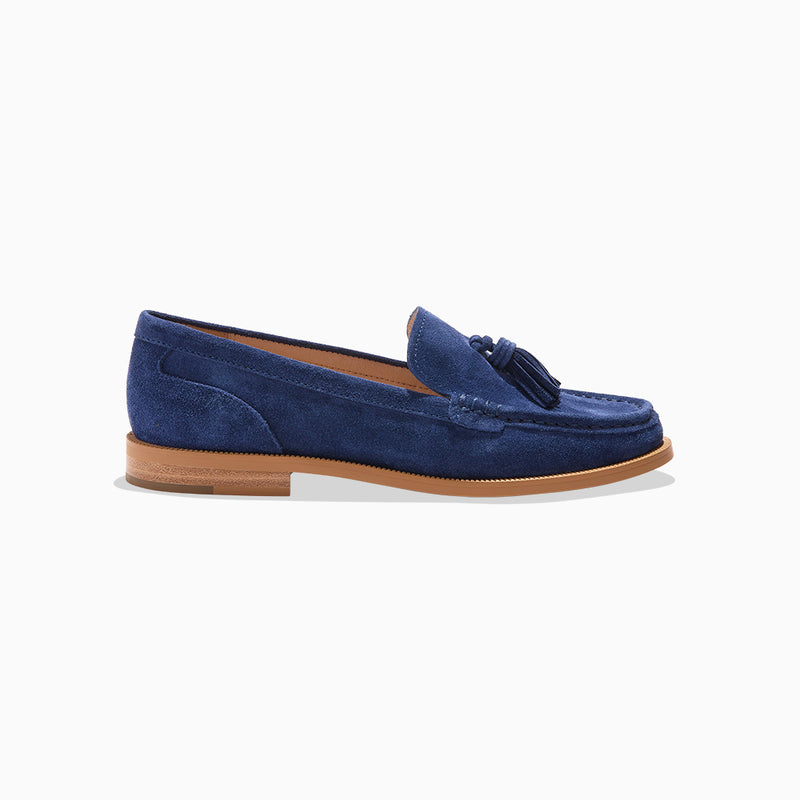 Hunley Suede Tassel Loafer