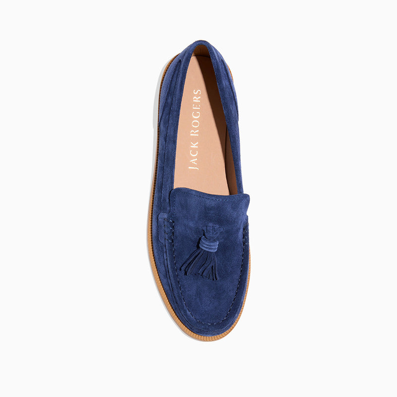 Hunley Suede Tassel Loafer