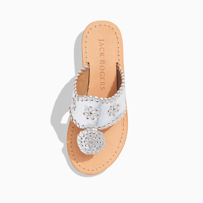 Girls Jacks Leather Flat Sandal