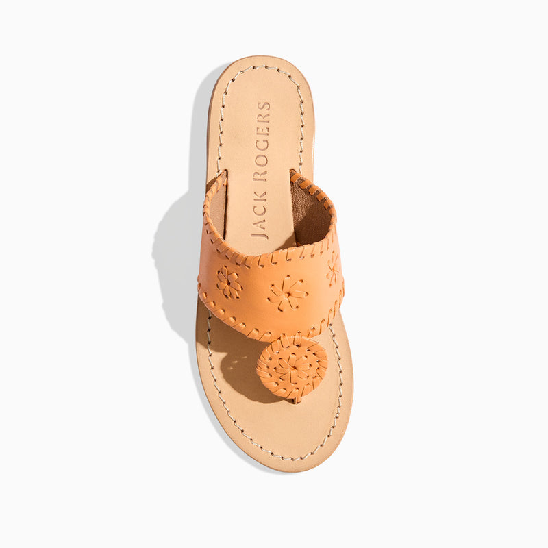 Girls Jacks Leather Flat Sandal
