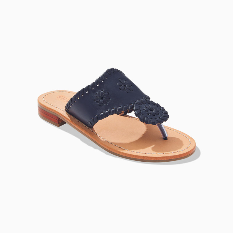 Girls Jacks Leather Flat Sandal