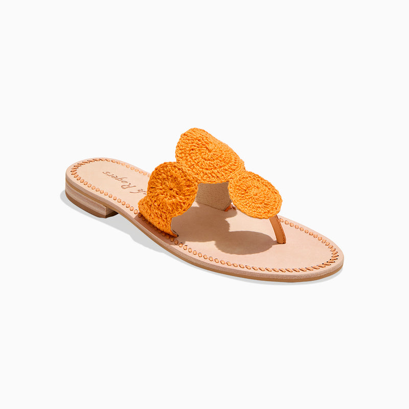 Jacks Crochet Flat Sandal