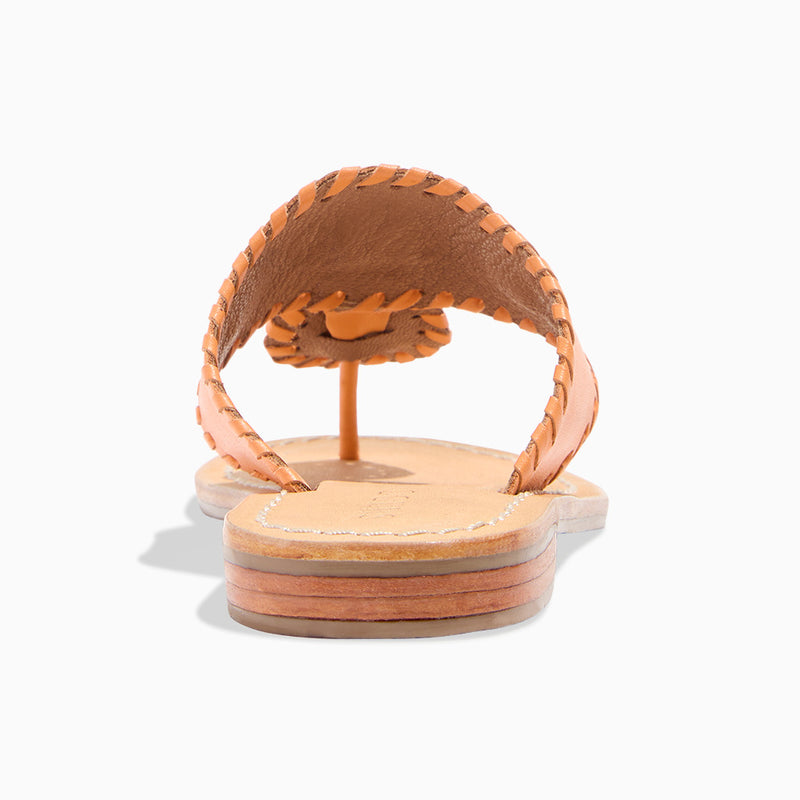 Girls Jacks Leather Flat Sandal