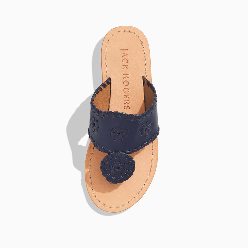 Girls Jacks Leather Flat Sandal