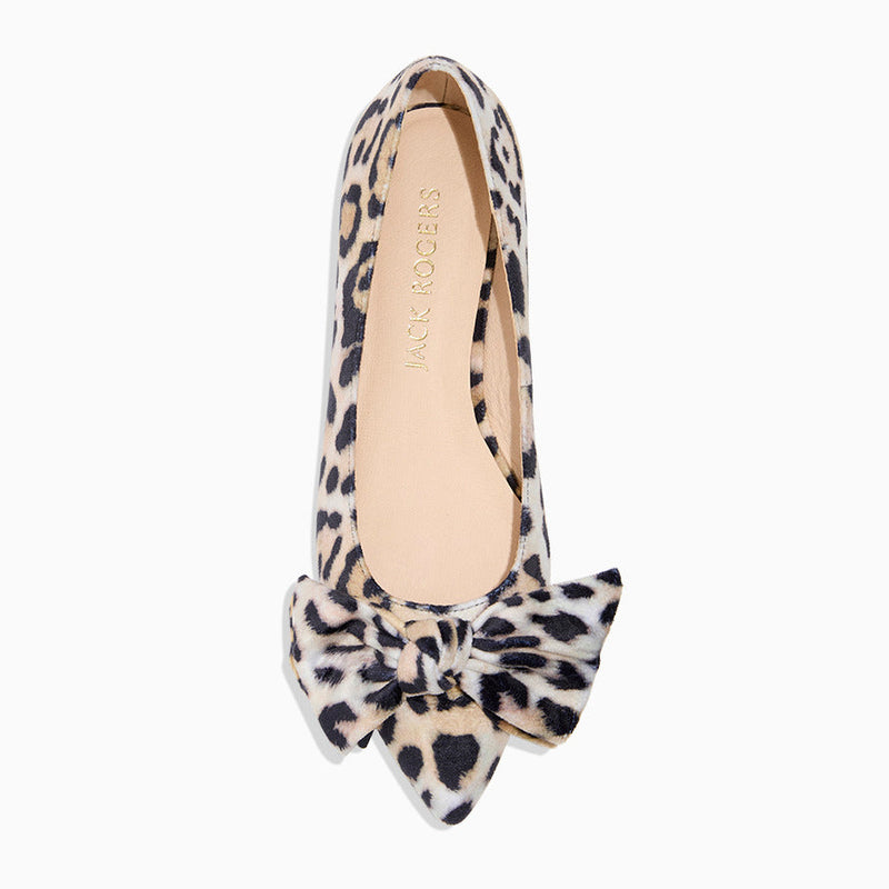 Debra Fabric Bow Ballet Flat