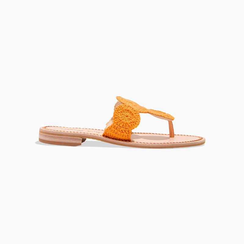 Jacks Crochet Flat Sandal