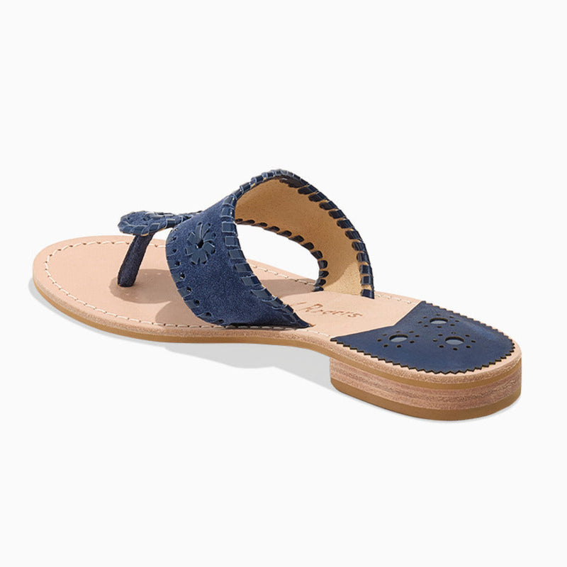 Jacks Suede Flat Sandal