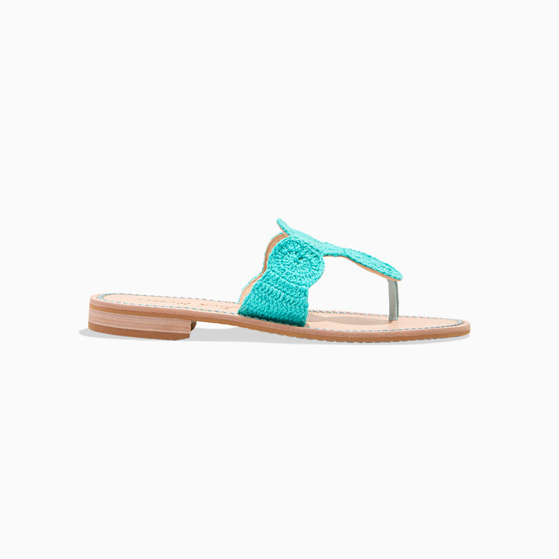Jacks Crochet Flat Sandal