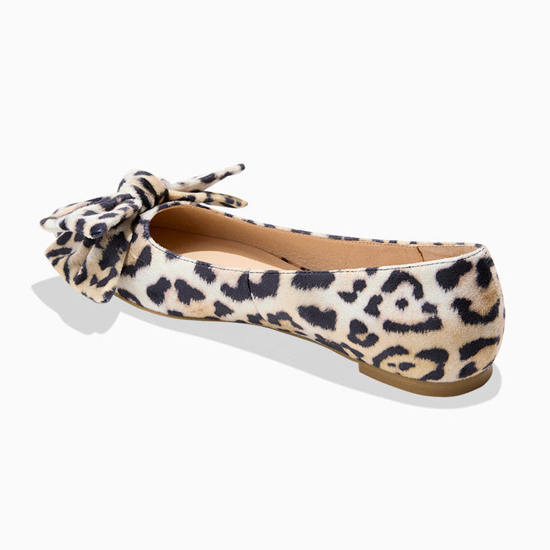 Debra Fabric Bow Ballet Flat
