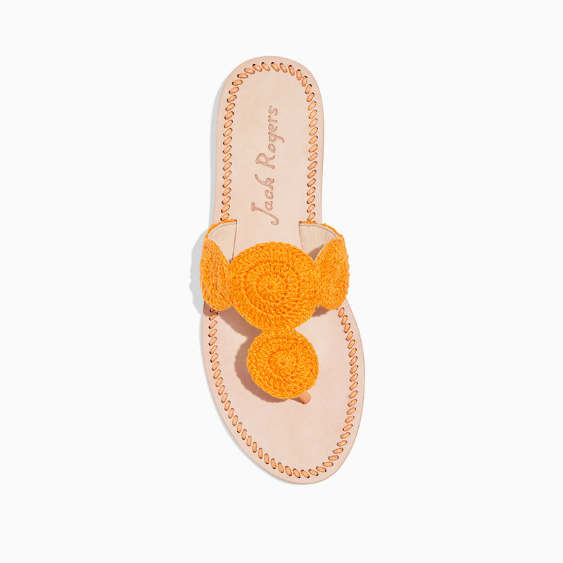Jacks Crochet Flat Sandal