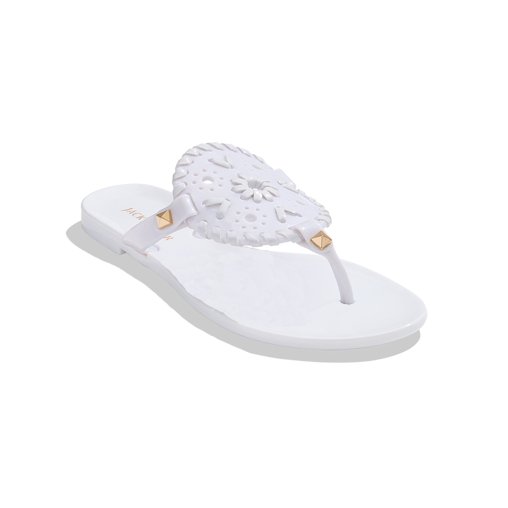 Jack rogers 2025 georgica jelly white