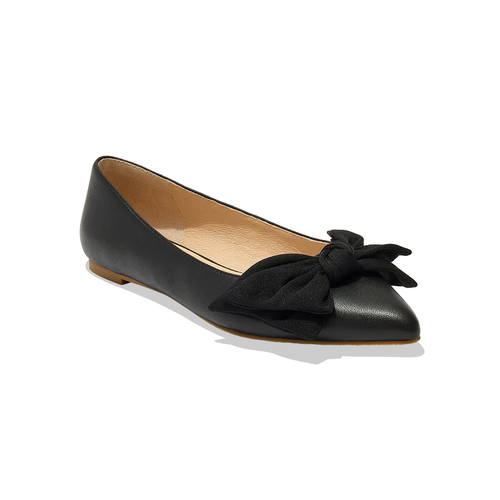 Pointed toe clearance ballet flats