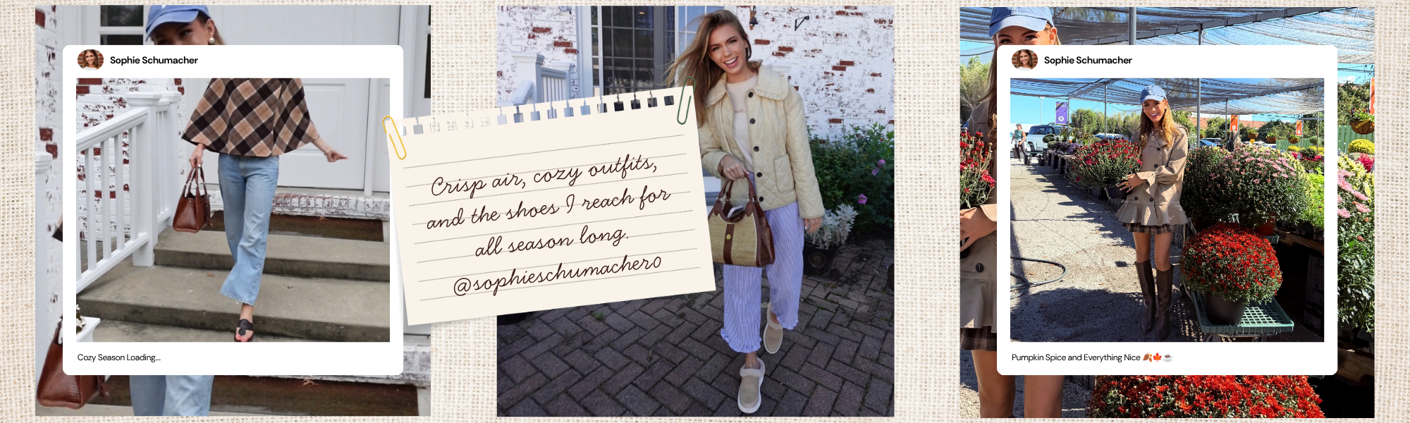 Sophie's Fall Edit & Style Guide