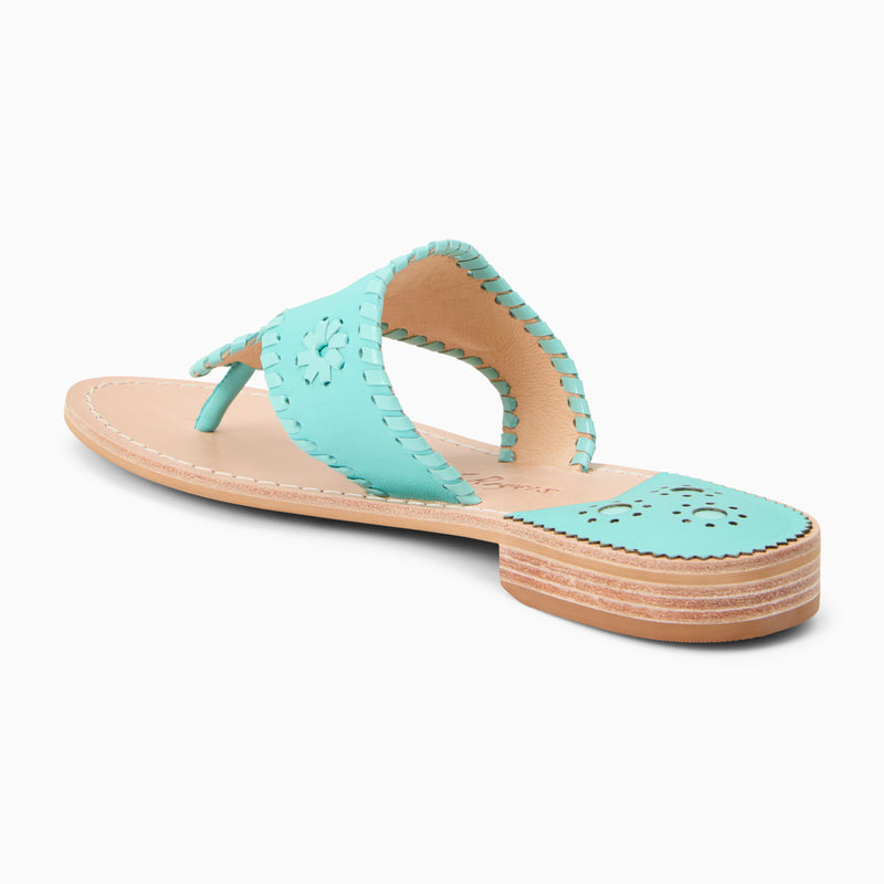 Jacks Leather Flat Sandal