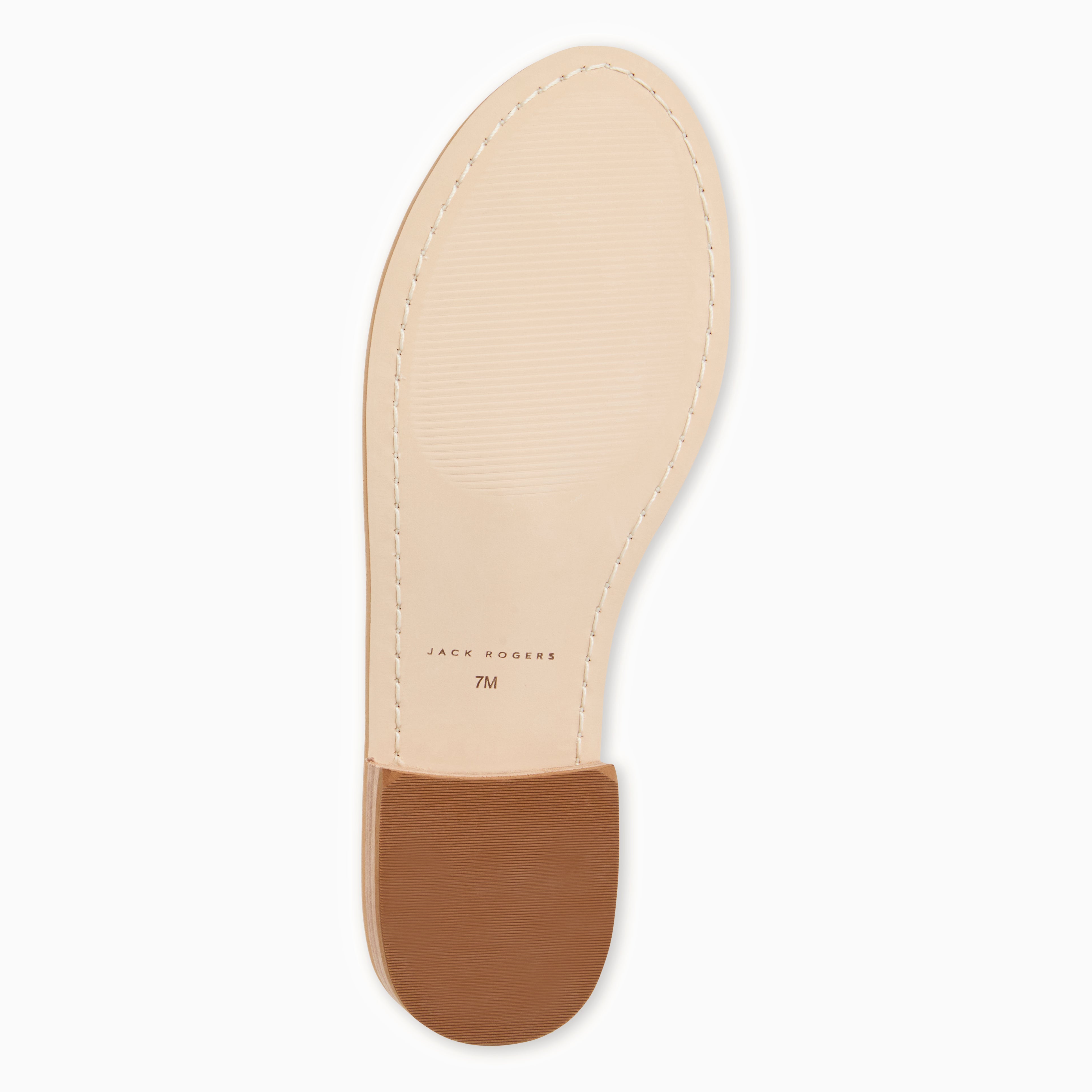 Jack Rogers シルバーサンダル 箱付き Jack Rogers Signature Jacks Flat Sandal | Patent Leather