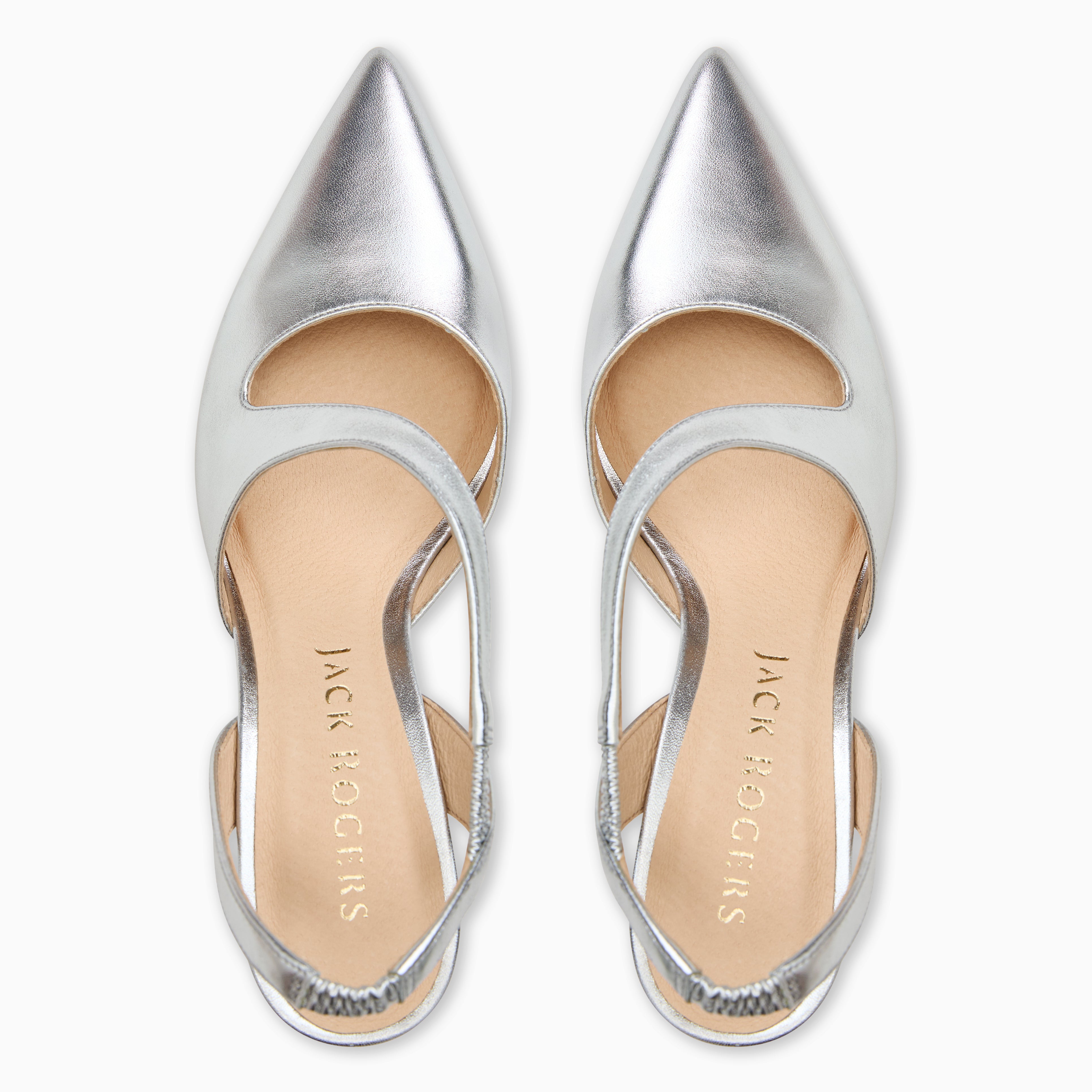 united nude　Delta Pure Pump silver Jack Rogers Ansley Pump | Nappa Leather | Metallic – Jack