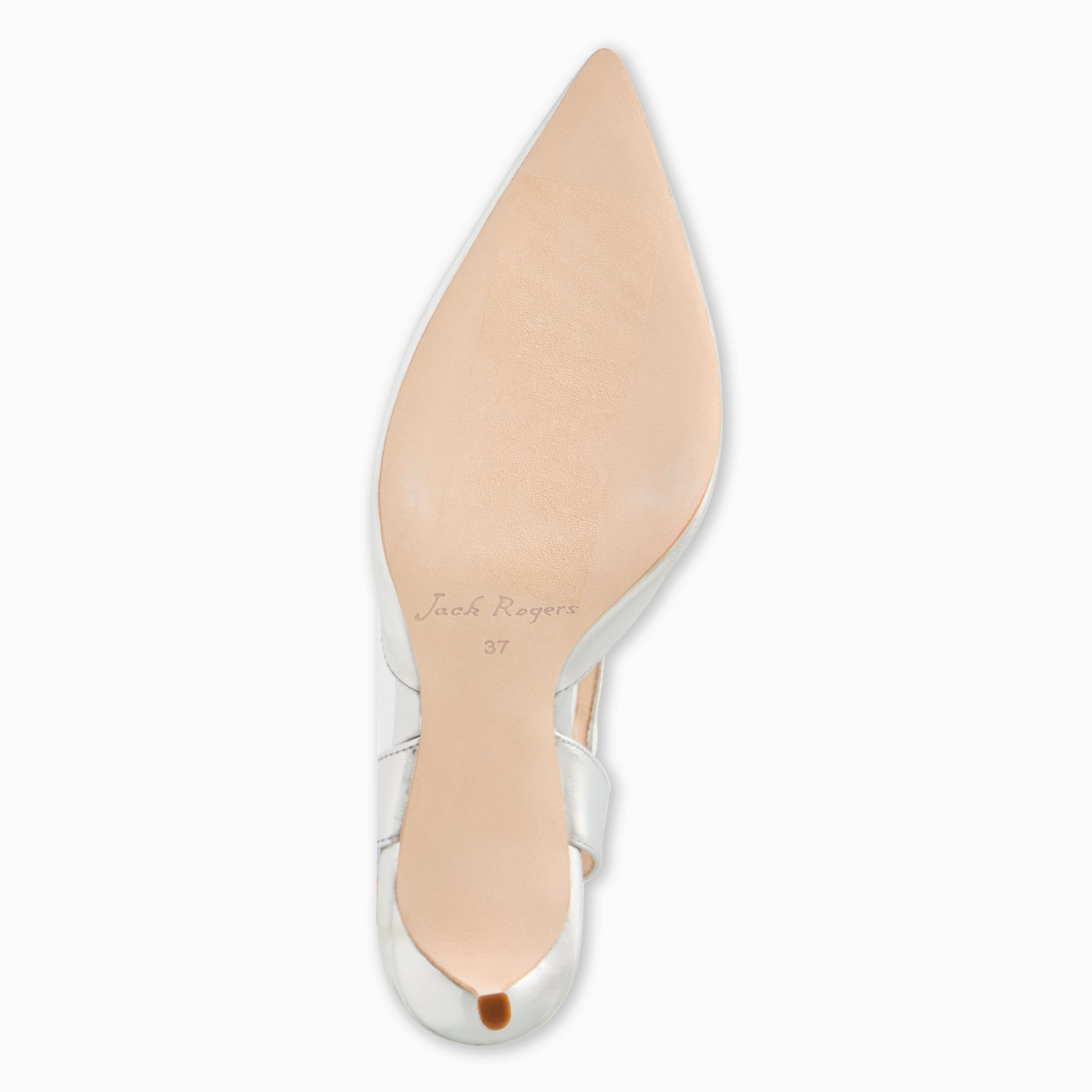 Jack Rogers Ansley Pump | Nappa Leather | Metallic – Jack Rogers USA