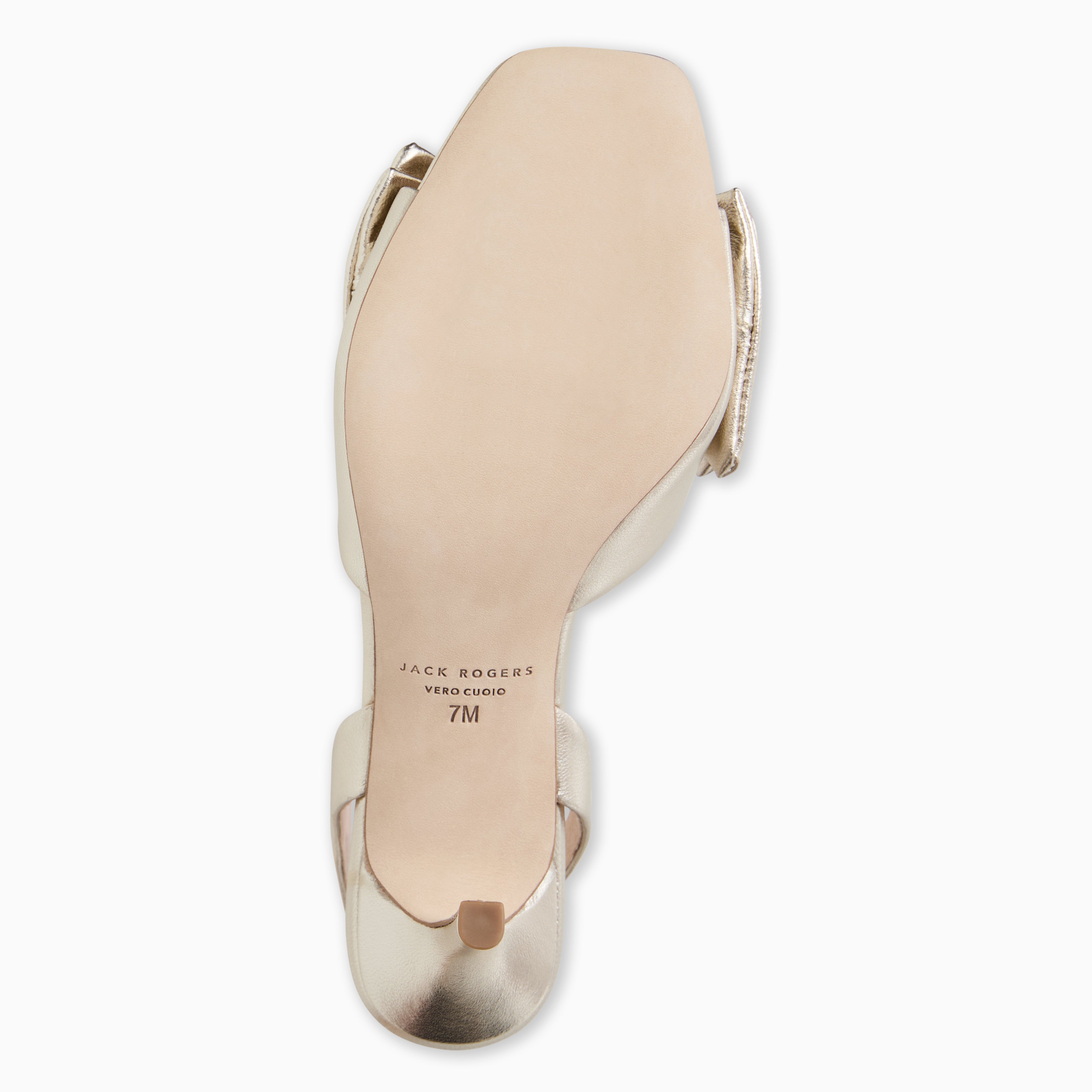 (取寄) ジャック ロジャース レディース エロイーズ ボウ スリングバック Jack Rogers women Eloise Bow Slingback Jacks Platinum Jack Rogers Eloise Bow Slingback | Metallic Nappa Leather