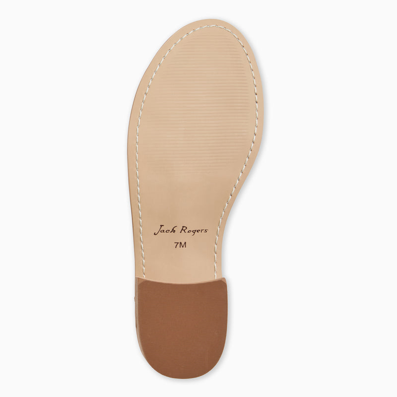 Patti Leather Flat Sandal