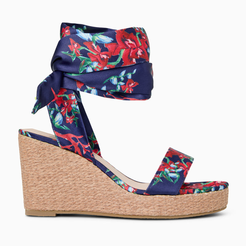 Deirdre Scarf Platform Wedge