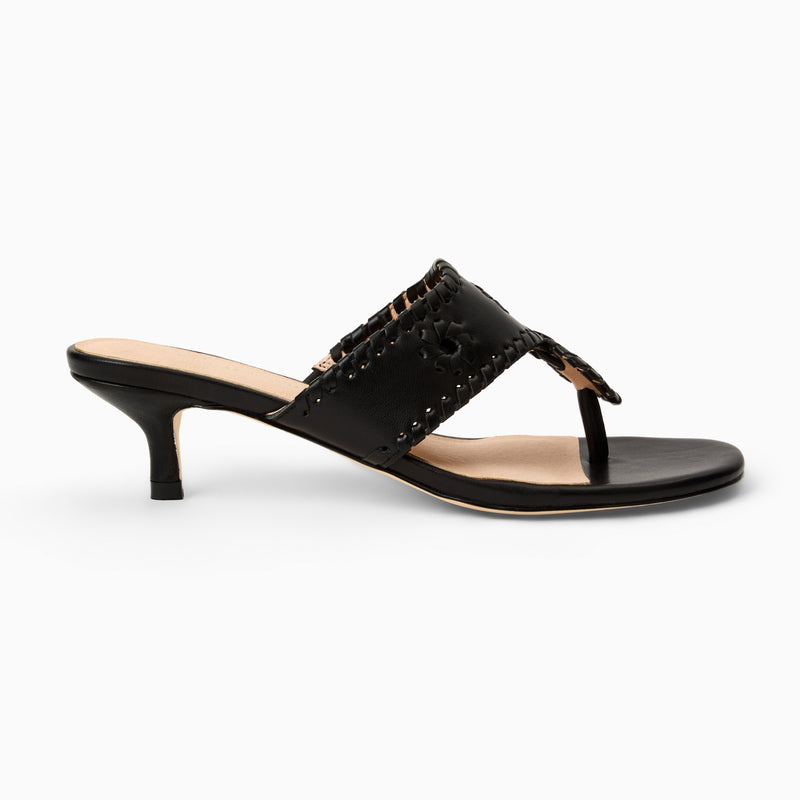 Jacks Leather Kitten Heel